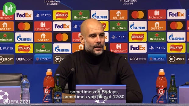 Guardiola talks on the Premier League schedule ahead of Man United derby